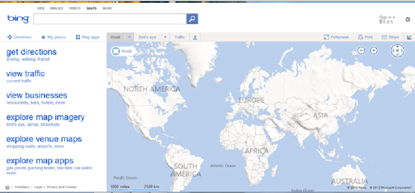 Online Maps Bing Maps - E-book